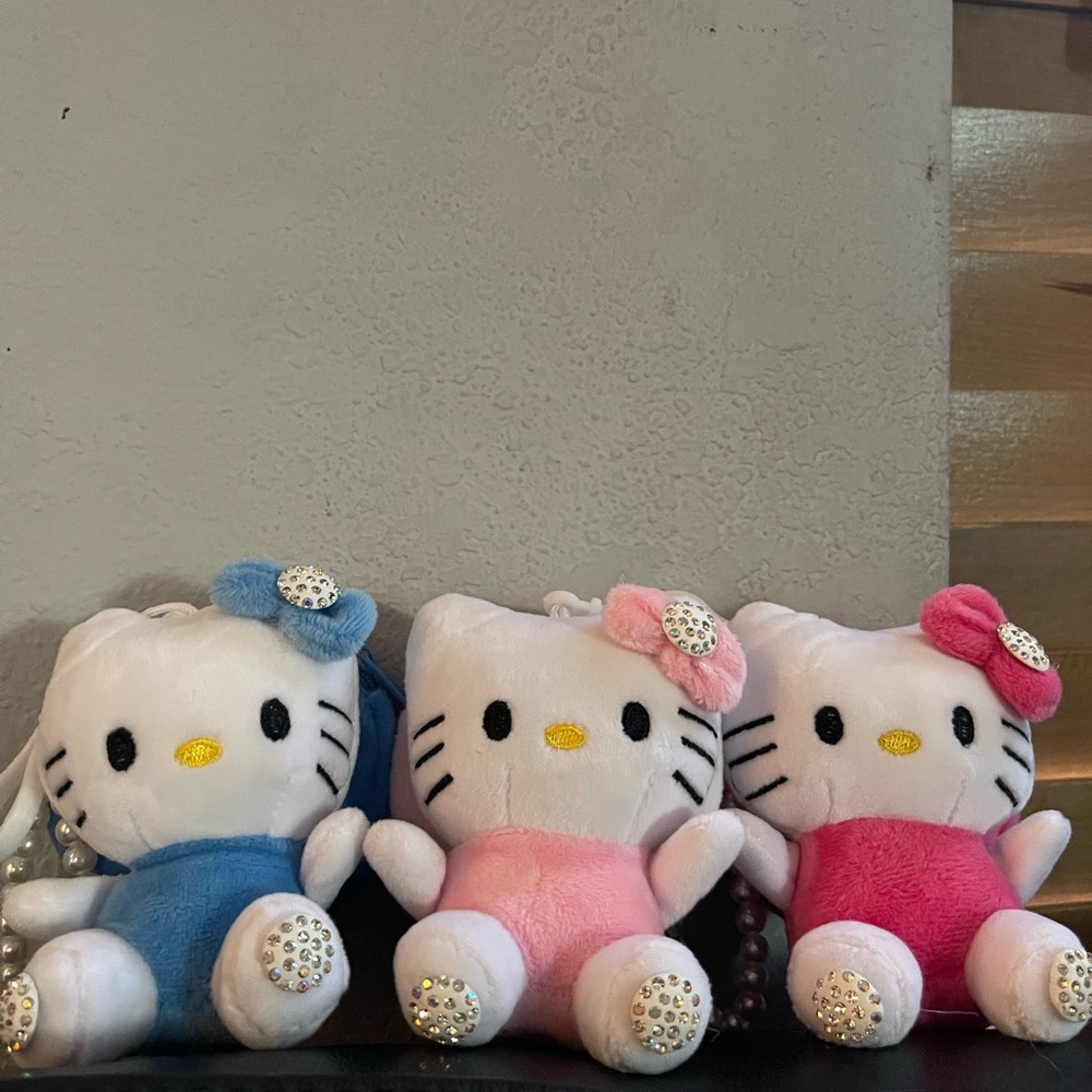 Hello Kitty Sanrio Plush Keychain